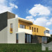 загородный дом в 3d max corona render изображение