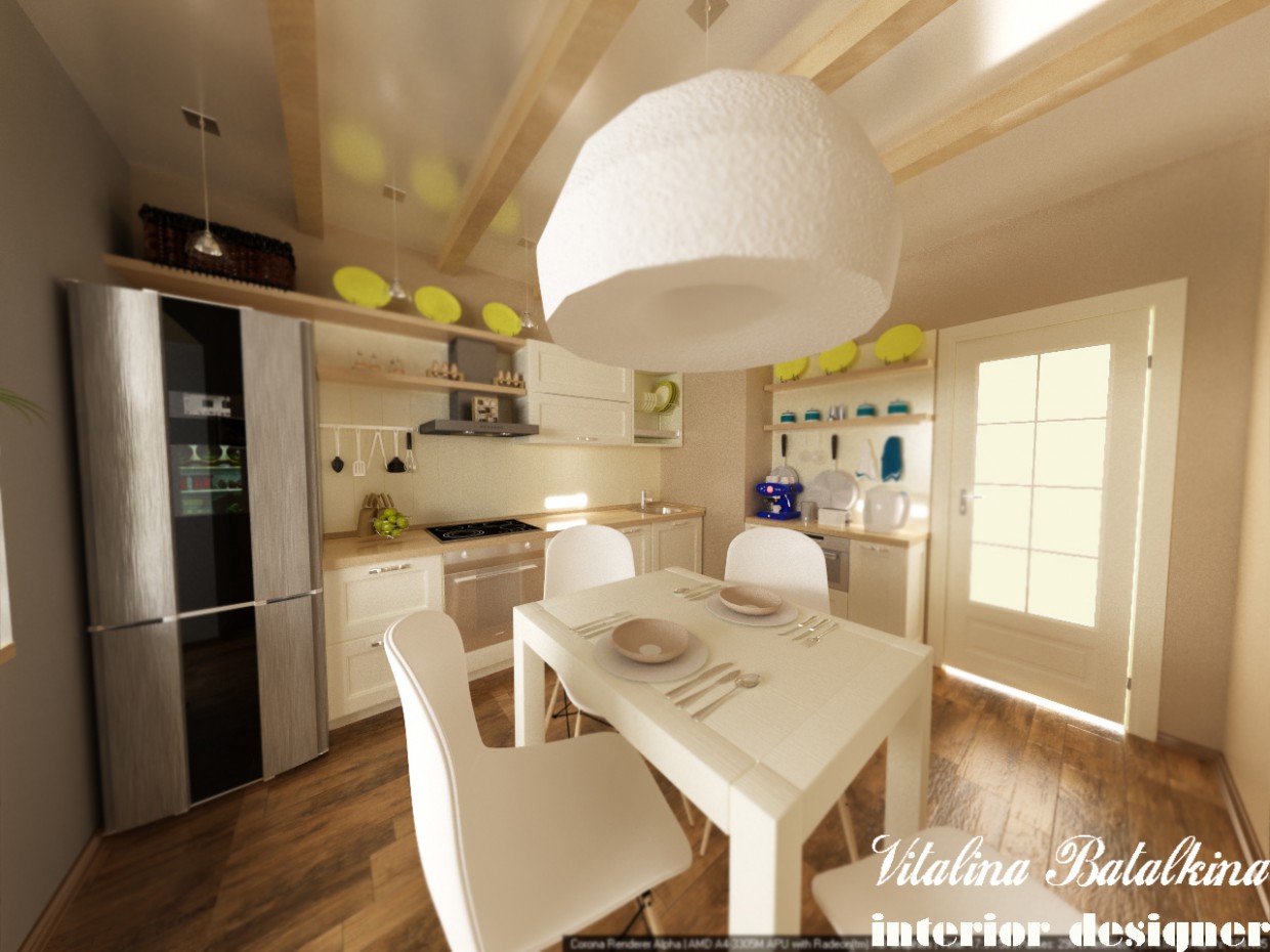 Cocina imagen de Cocina en 3d max corona render