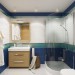 Une salle de bain dans 3d max vray image