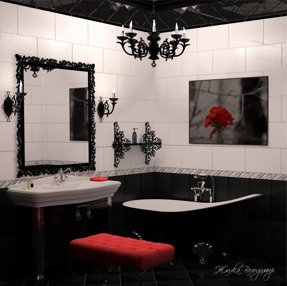 Cuarto de baño imagen de Cuarto de baño en 3d max vray
