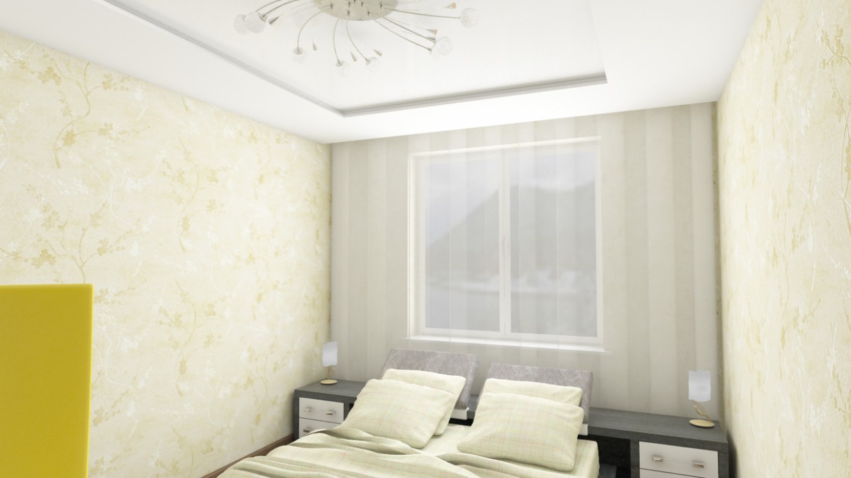 Спальня Спальня в 3d max vray зображення