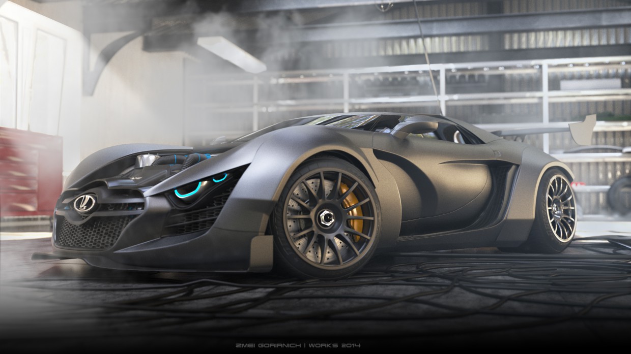 Lada Next Lada Next в 3d max corona render изображение
