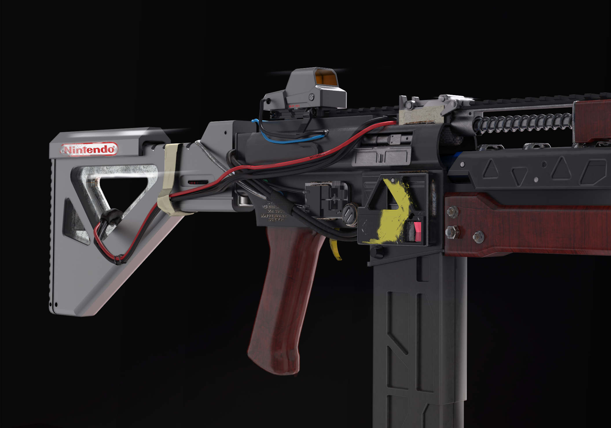 cyberpunk Waffen cyberpunk Waffen in 3d max Other Bild