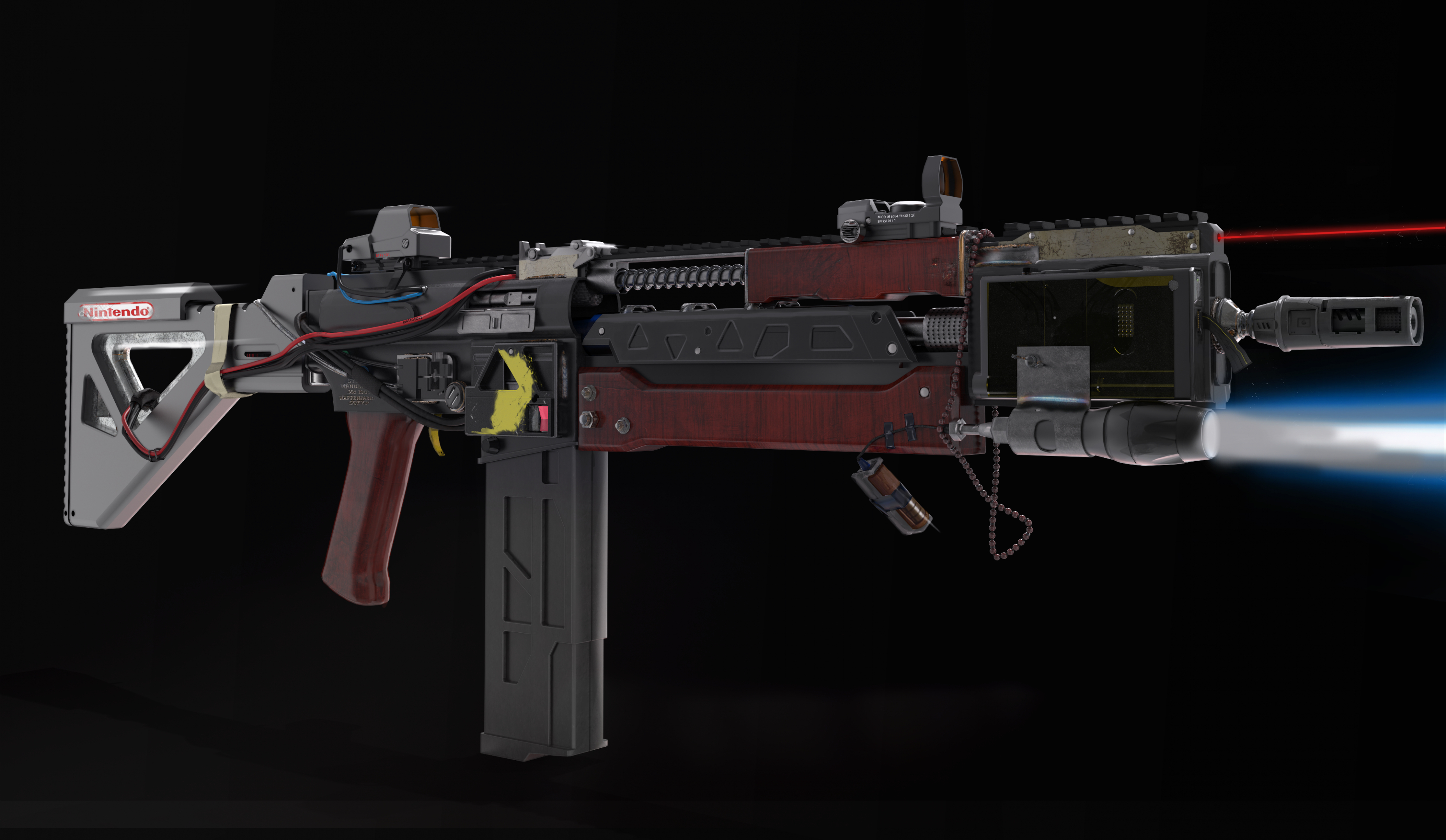 cyberpunk Waffen cyberpunk Waffen in 3d max Other Bild