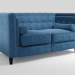 Velvet Sofa в 3d max corona render изображение