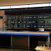 L'interno del bar-caffetteria in 3d max vray immagine