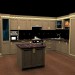imagen de cocina en 3d max vray