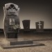 Memorials in 3d max corona render image