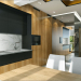 Проект дизайна интерьера однокомнатной квартиры в Киеве