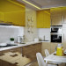 कमरे + रसोई (Borispol) 3d max corona render में प्रस्तुत छवि