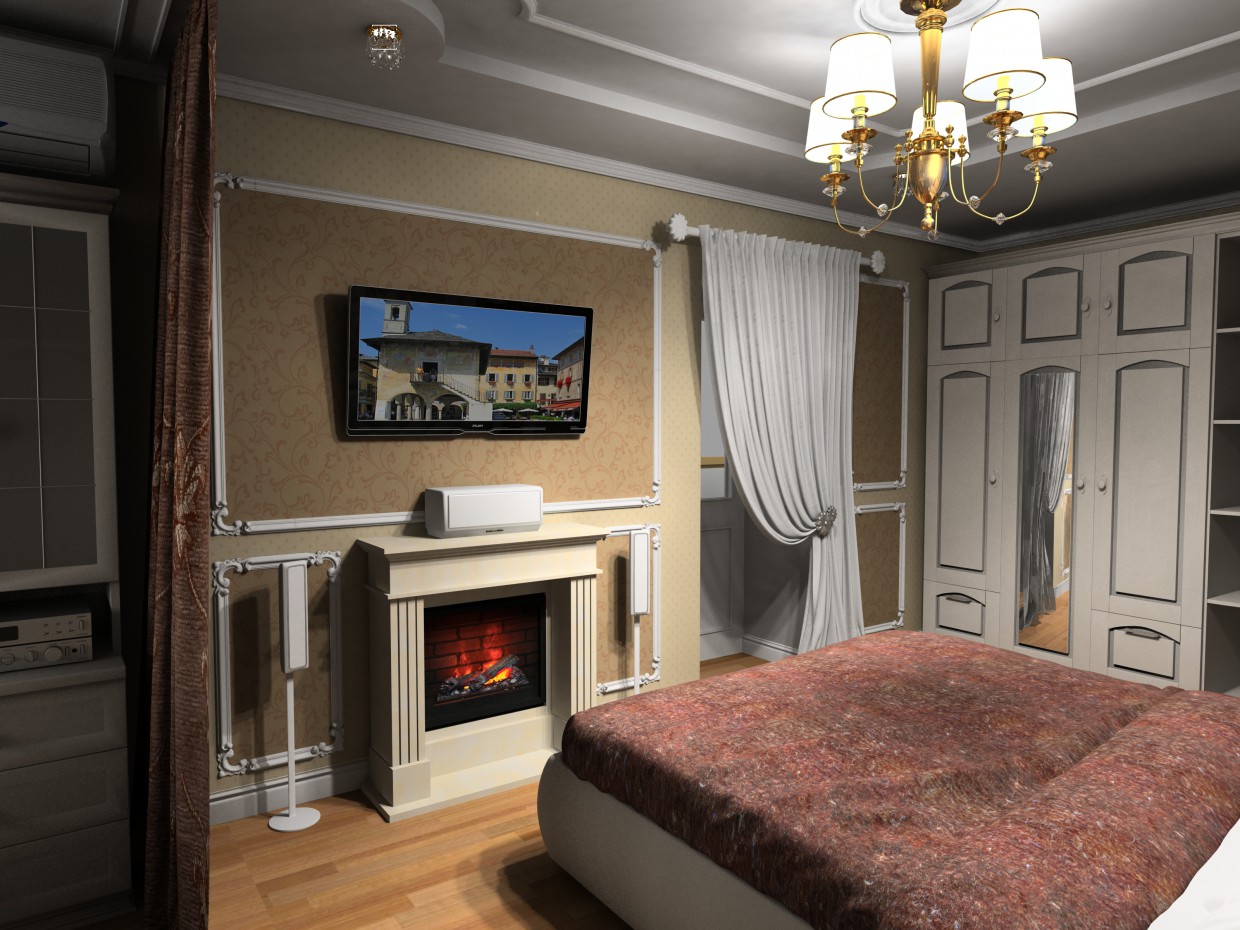 Bedroom Bedroom in 3d max vray image