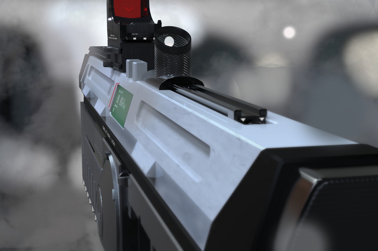 weapon future weapon future in 3d max Other image