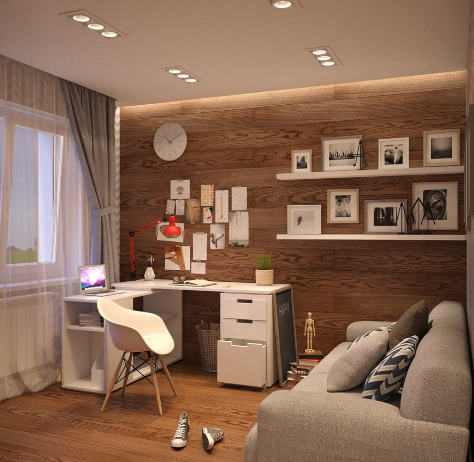 Room for a teenager in 3d max vray image