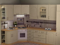 Kitchen in the style of Provence