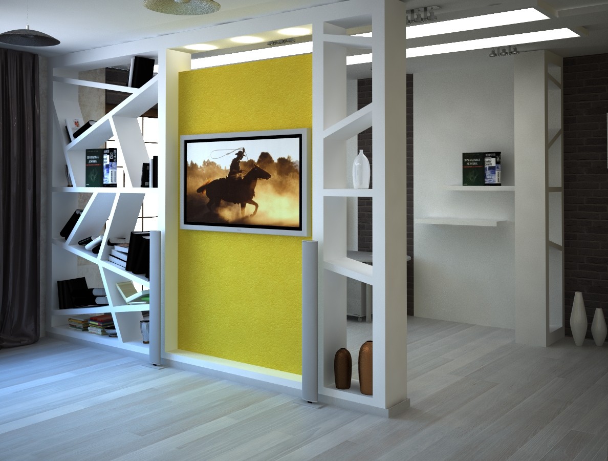 Гостинная Гостинная в 3d max vray изображение
