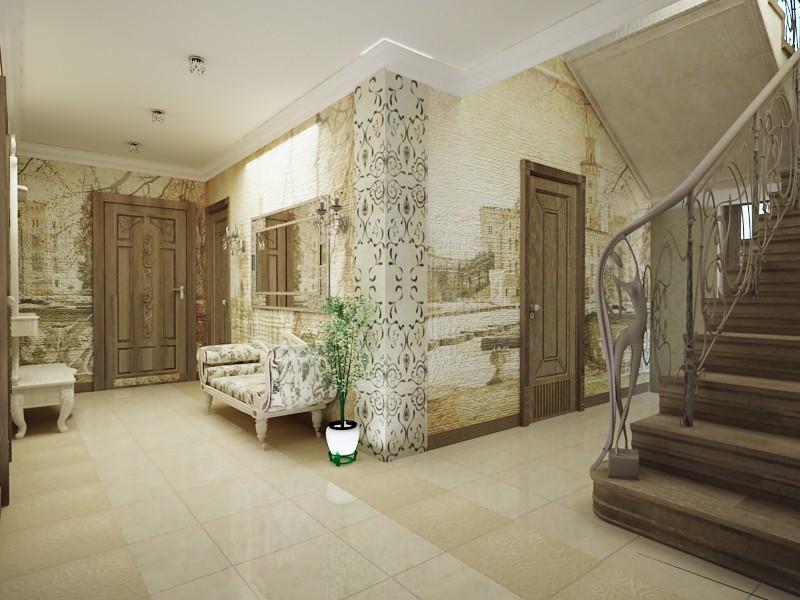 Котедж Котедж в 3d max vray зображення