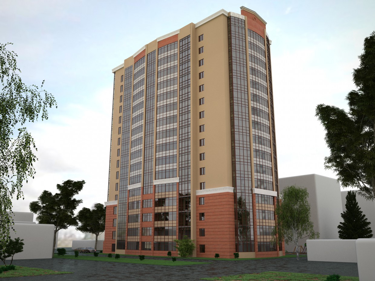Internacional 101 imagen de Internacional 101 en Cinema 4d vray
