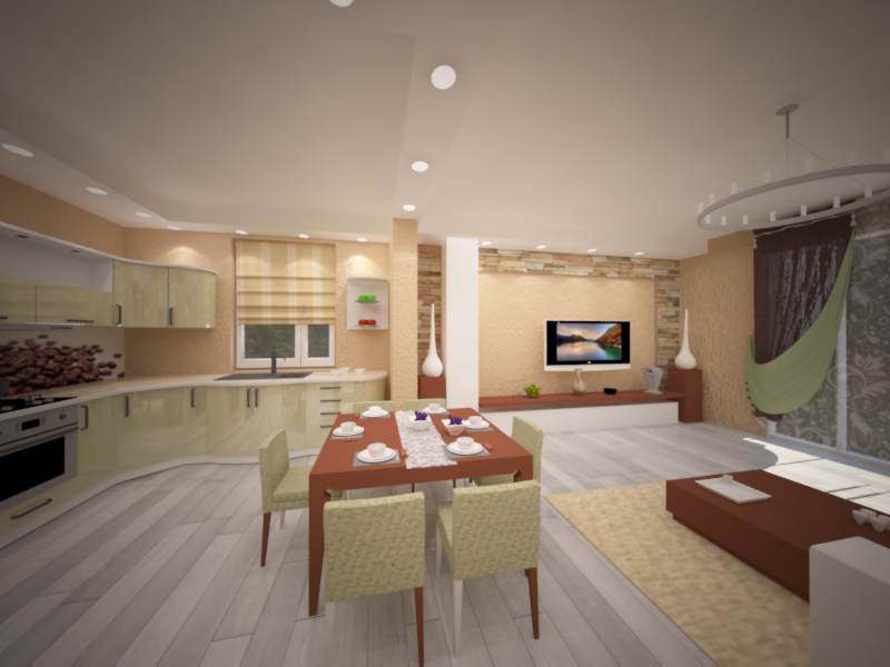 casa de campo imagen de casa de campo en 3d max vray