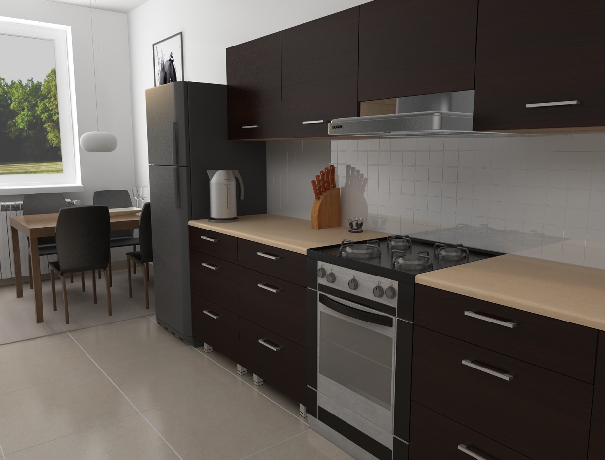 Cocina imagen de Cocina en 3d max vray