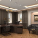 Luxury office room 2 in 3d max vray image