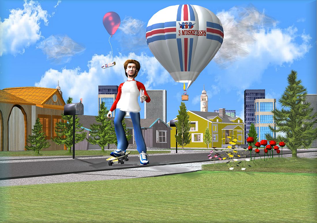 Id Like to Take a Ride very high in the Sky in Daz3d Other image