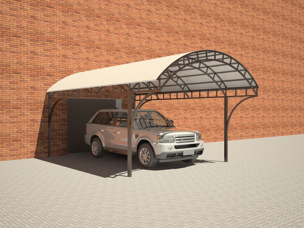 Carport Carport in 3d max vray 2.5 image