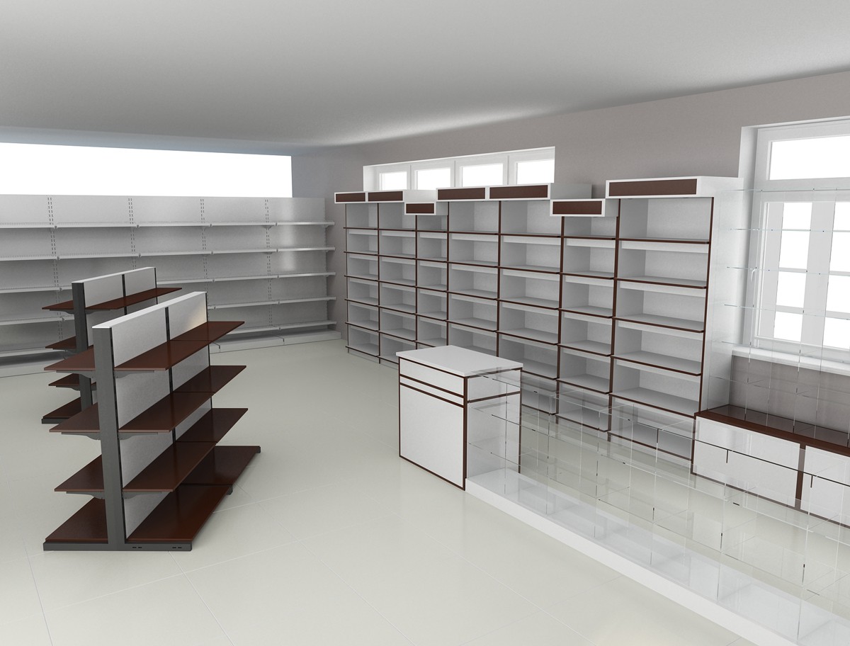 Parfumes store (draft) Parfumes store (draft) in 3d max vray image