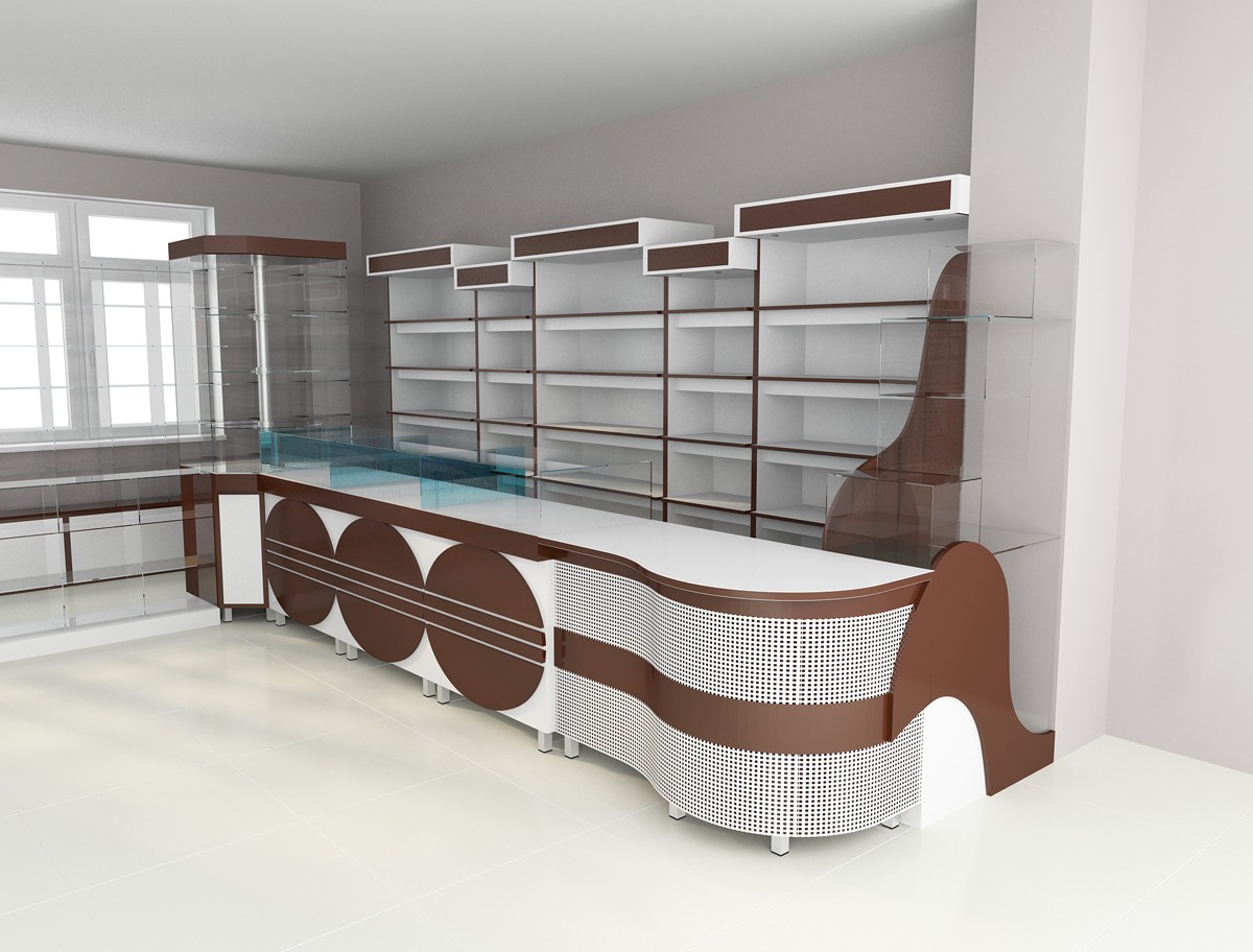 Parfumes store (draft) Parfumes store (draft) in 3d max vray image