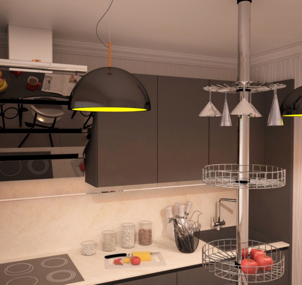 кухня кухня в 3d max vray зображення