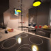 imagen de cocina en 3d max vray