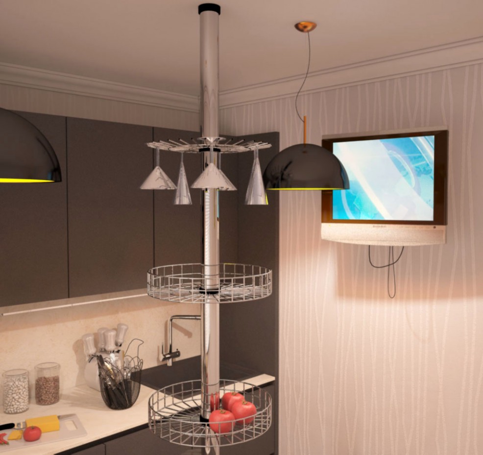 кухня кухня в 3d max vray зображення