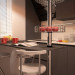 imagen de cocina en 3d max vray