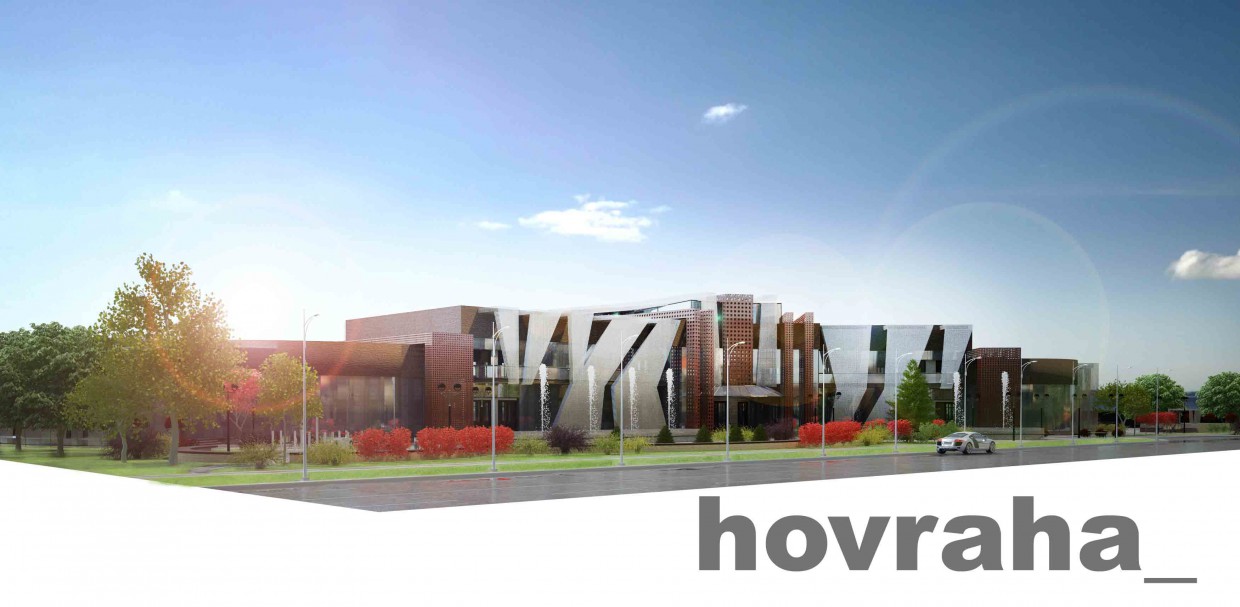 Business Centre Business Centre in 3d max vray image
