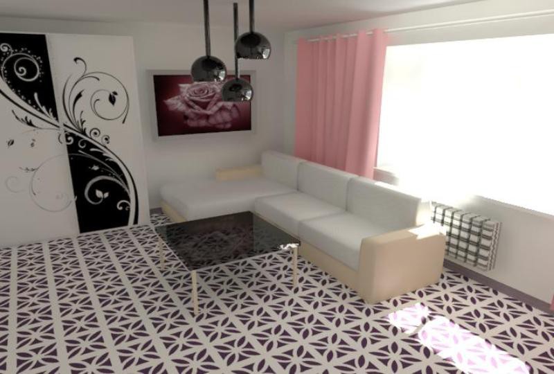 Room in 3d max mental ray image