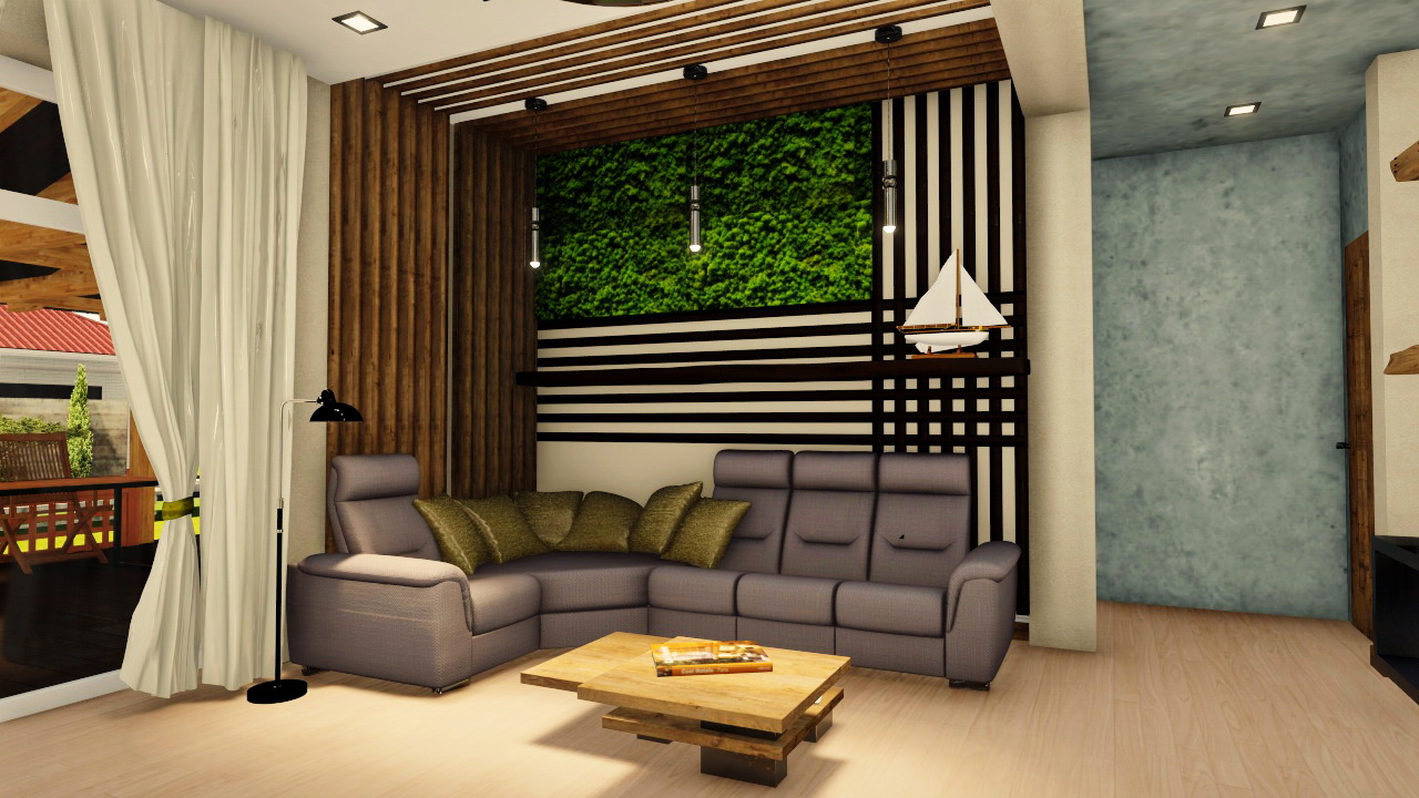 Eco minimalism in 3d max Other image