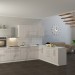 Küche + Wohnzimmer in 3d max vray 2.0 Bild