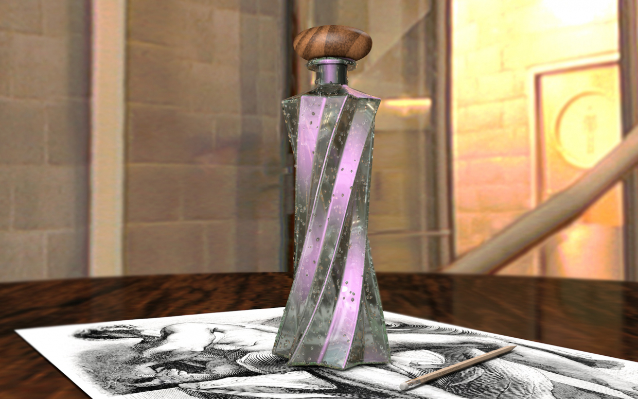 bottles bottles in Cinema 4d vray 1.5 image