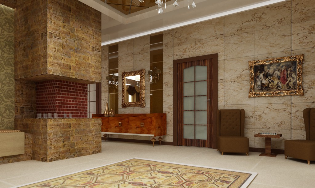 Гостевой дом Гостевой дом в 3d max vray изображение