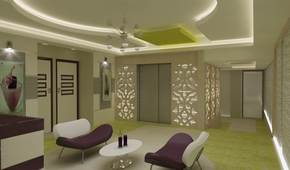 Laboratory лобби Laboratory лобби в 3d max vray изображение