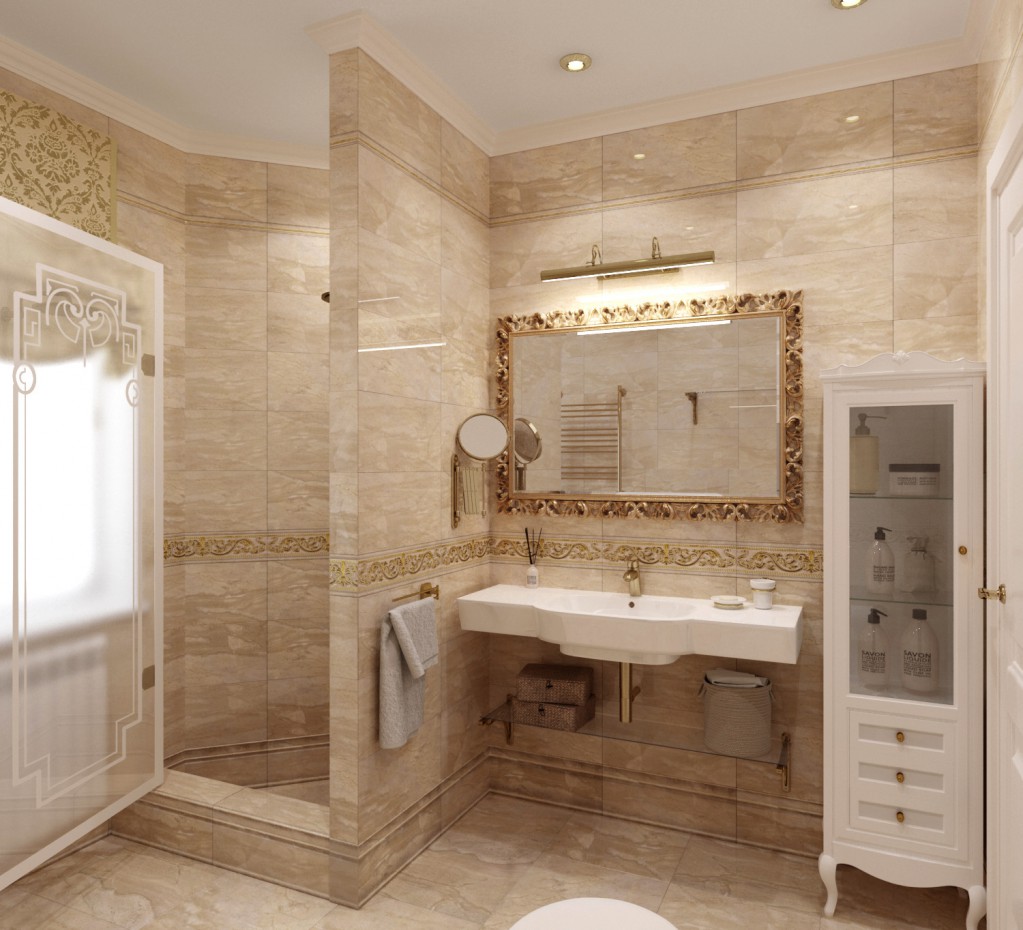 Санузел Санузел в 3d max corona render изображение