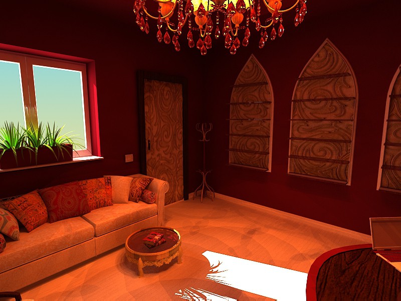 Tienda de cosmética India imagen de Tienda de cosmética India en 3d max vray