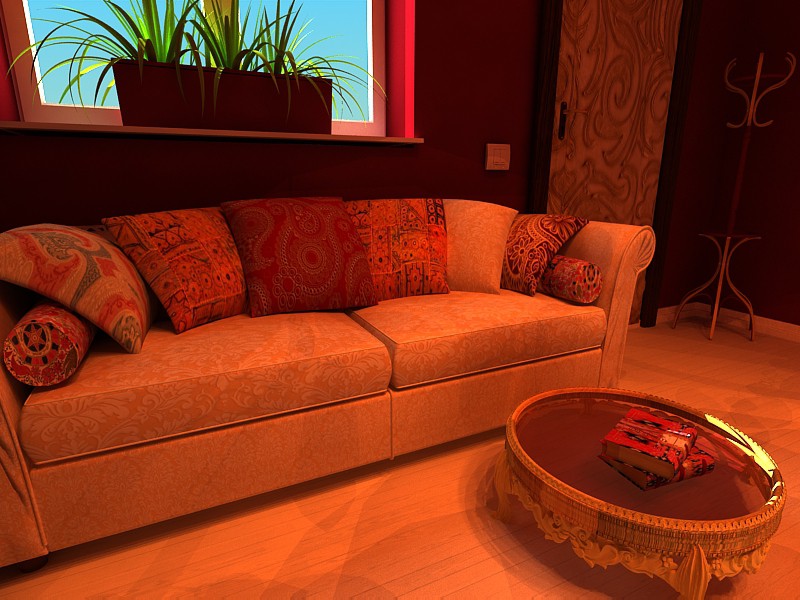 Tienda de cosmética India imagen de Tienda de cosmética India en 3d max vray
