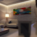 Oturma odası in 3d max corona render resim