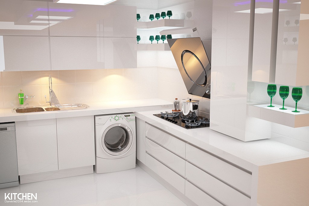 Kitchen Kitchen in 3d max vray image