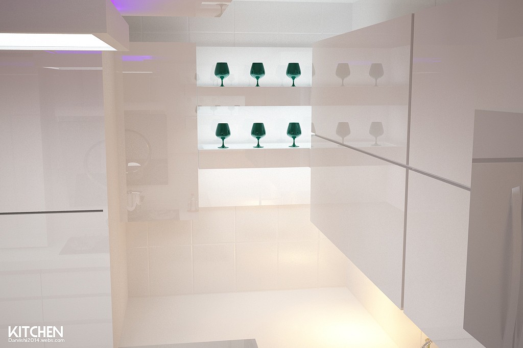 Kitchen Kitchen in 3d max vray image