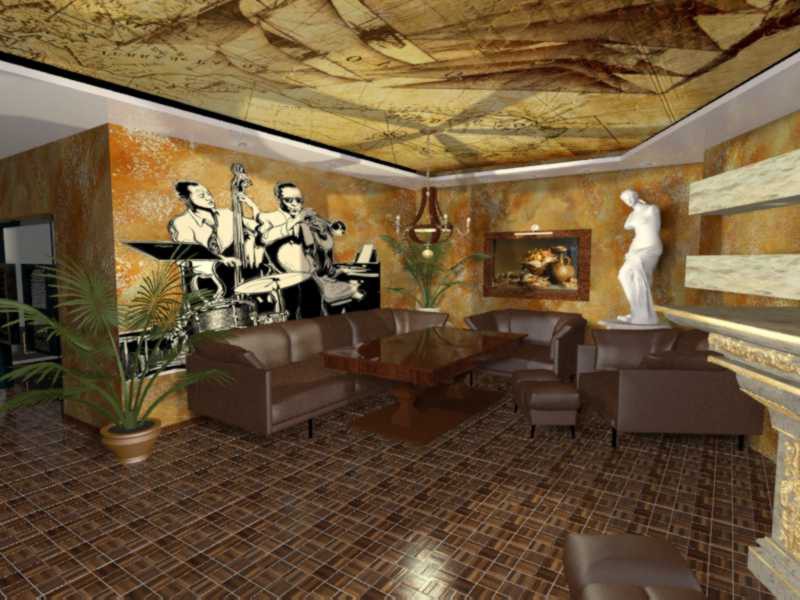 Chimenea imagen de Chimenea en 3d max mental ray