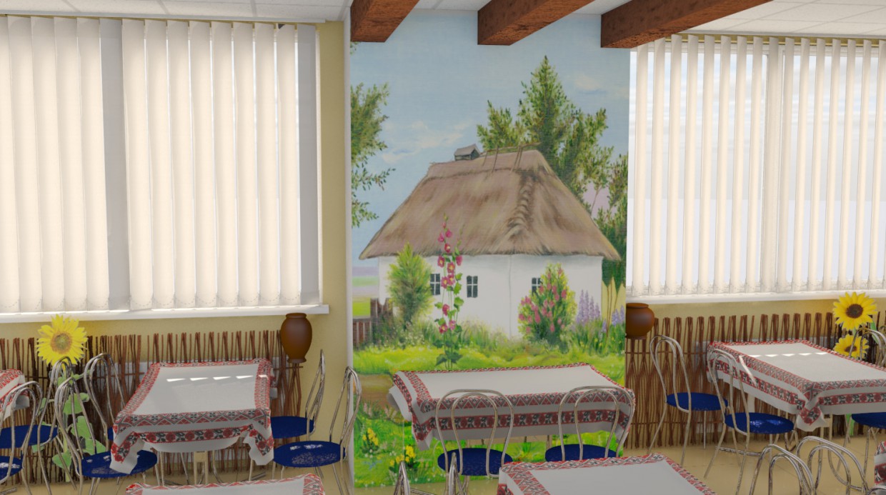 comedor en una planta imagen de comedor en una planta en Cinema 4d Other