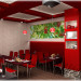 Café "Rowanberry" em 3d max vray imagem
