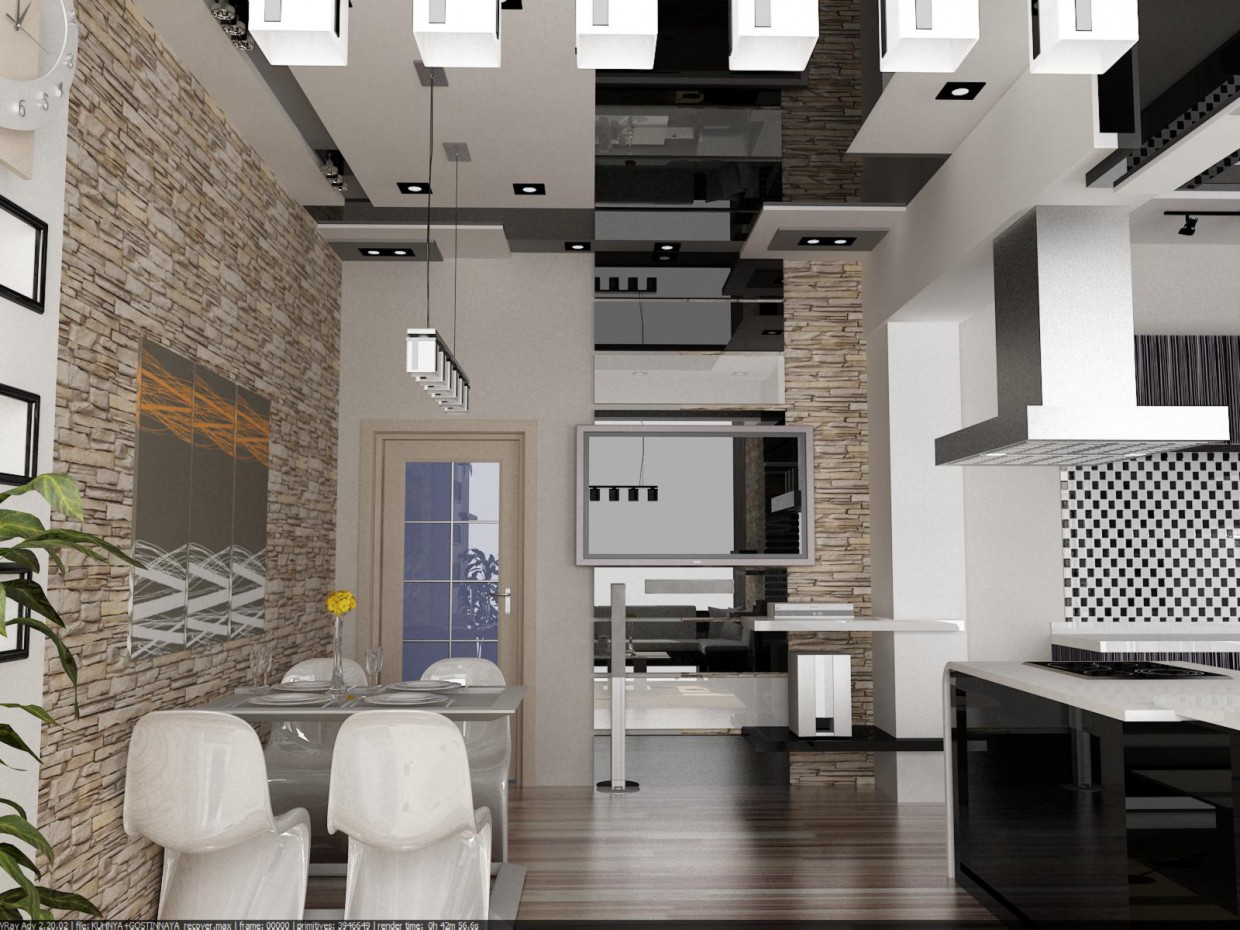 kitchen kitchen in 3d max vray image