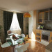 imagen de cocina apartamento pequeño en ArchiCAD corona render